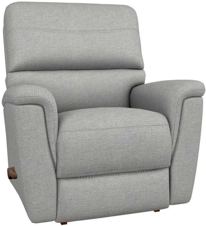 La-Z-Boy® Ava Oyster Manual Rocking Recliner | Dewey Furniture