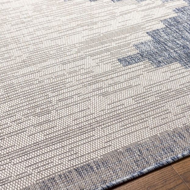 Surya Eagean Navy/Taupe 4'x6' Area Rug-4