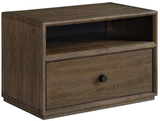 Bernards Linné Rye Open Drawer Nightstand-3