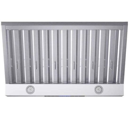 FORNO® Palazzo Alta Qualita 36" Stainless Steel Wall Mounted Range Hood-3