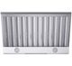 FORNO® Palazzo Alta Qualita 36" Stainless Steel Wall Mounted Range Hood-3
