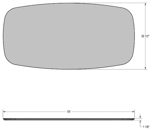 Amisco Customizable Amelia Dining Table-3