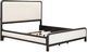aspenhome® Ambrose Obsidian Mist/White Queen Upholstered Panel Bed-3