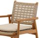 Dovetail Furniture Alea 2-Piece Natural/Sand Fabric/Wicker/Wooden Outdoor Dining Chair Set-3