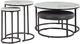 Signature Design by Ashley® Jusmour 4-Piece White Occasional Nesting Table Set with Black Base-0