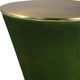 Uttermost® Ronde Jade Green Drink Table with Brass Accents-4