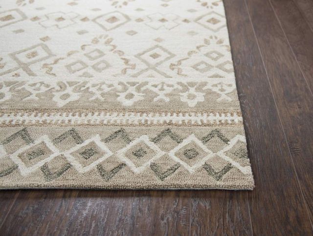Rizzy Home Opulent Neutral 5'x8' Rectangular Rug-2