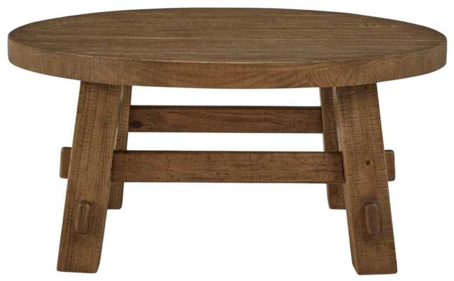 Signature Design by Ashley® Mackifeld Warm Brown Coffee Table-1