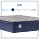 Sealy® Golden Spirit 15" Gel Memory Foam Soft Pillow Top Split King Mattress, Must Order Two for a Set-5