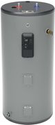 GE® 50 Gallon Diamond Gray Smart Short Electric Water Heater-0