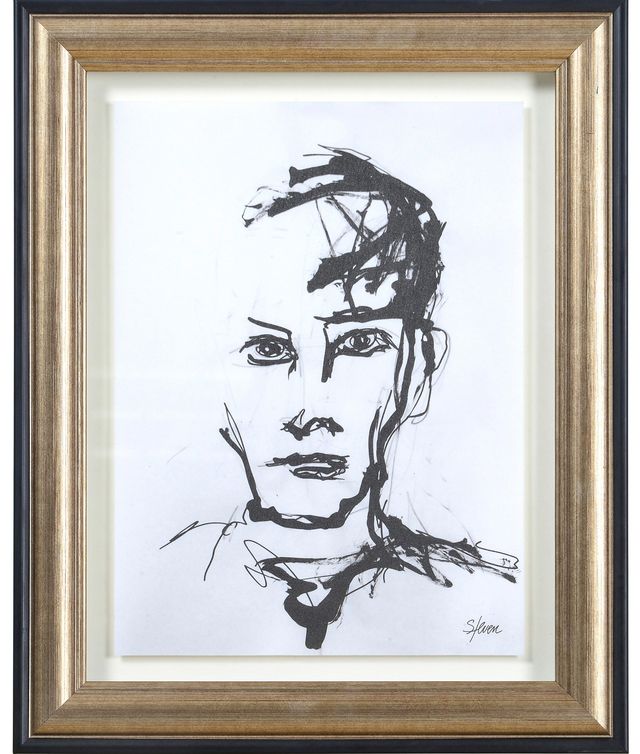 Renwil® Studio Line Sketch Set of 4 Framed Prints-3