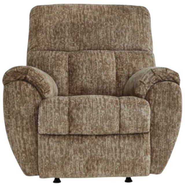 Signature Design by Ashley® Rampant Taupe Manual Rocker Recliner-1
