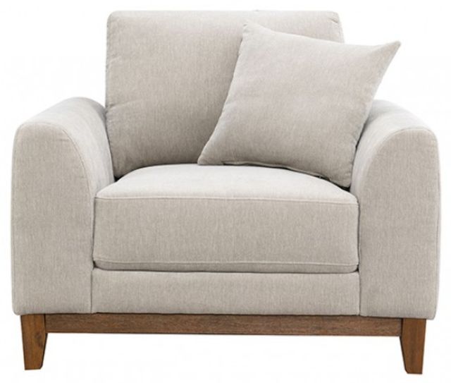 Furniture of America® Watton Light Gray Chair-2