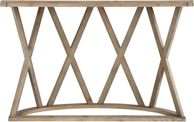 Signature Design by Ashley® Glasslore Light Grayish Brown Sofa Table-1