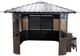 Great Lakes Spas Fraser Coffee Resin Outdoor Wrap Gazebo-0