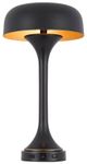 Cal® Lighting & Accessories Mushroom Dark Bronze Desk Lamp-2
