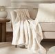 Renwil® Grandi Cream/Neutral Ivory 50''x70'' Throw Blanket-1