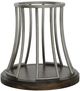 Fairfield® West Camden Glass Top Dining Table with Tahitian Pearl Base-1