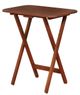 Powell® Delta 5-Piece Dark Cherry Tray Table Set-4