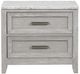 American Wholesale Furniture Fantasia Dove Nightstand-0