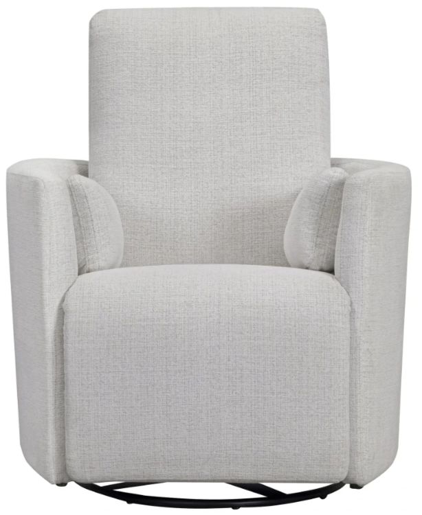 Parker House® Turner Acadia White Manual Swivel Glider Recliner-2