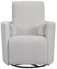 Parker House® Turner Acadia White Manual Swivel Glider Recliner-2