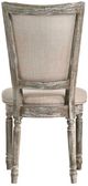 ACME Furniture Gabrian 2-Piece Beige/Reclaimed Gray Side Chair Set-4