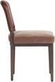 Four Hands Ryver Dulane Mahogany/Monte Mushroom Dining Chair-3