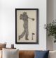 YHD Golfer Shadow Box Wall Art-1