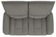 La-Z-Boy® Greyson Blue Grey Leather Power Reclining Loveseat with Headrest and Lumbar-4