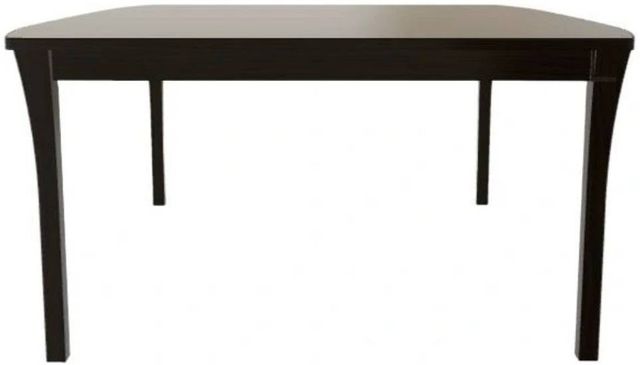 Mavin Customizable 60" x 60" Boat Extendable Dining Table with 12" Leaf-2