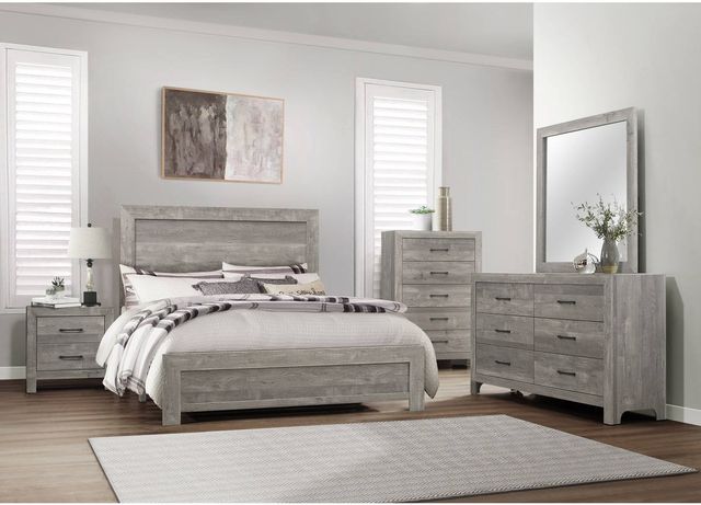 Mazin Furniture Corbin Gray Mirror-3