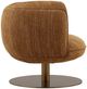 Dovetail Furniture Aisha Mustard Swivel Chair-1