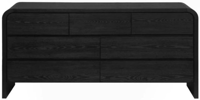 Modus Furniture Elora Jet Black Ash Dresser-2