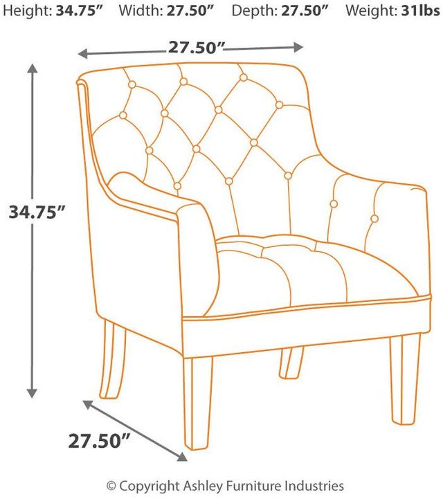 Signature Design by Ashley® Drakelle Mahogany Accent Chair-1