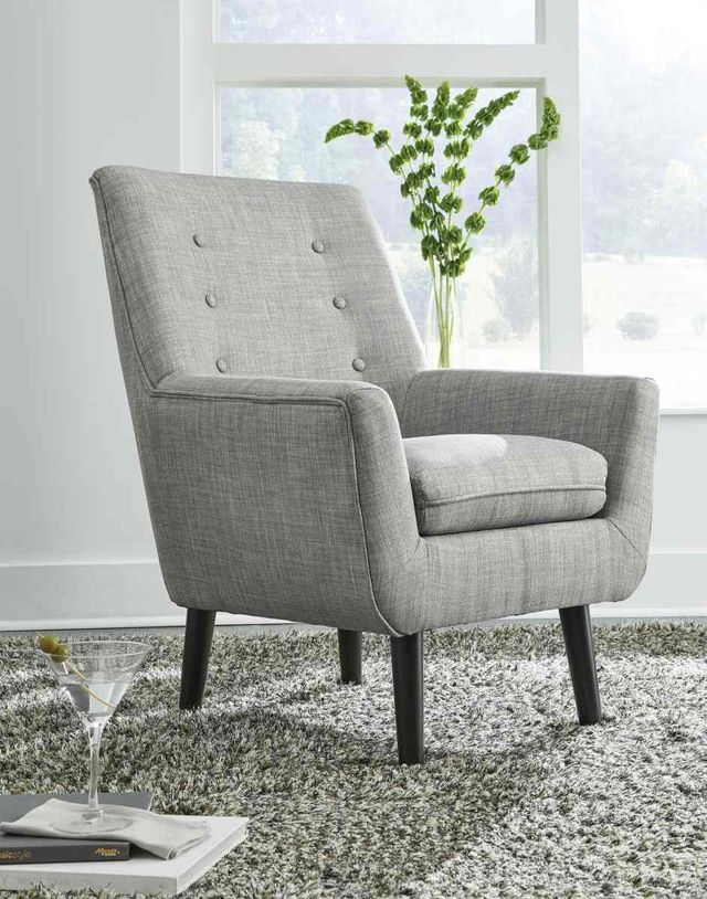 Signature Design by Ashley® Zossen Gray Accent Chair-4
