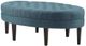 Olliix by Madison Park Blue Martin Surfboard Tufted Ottoman-1