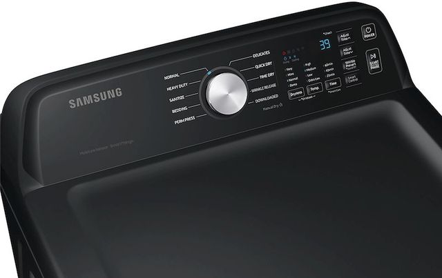 Samsung Brushed Black Laundry Pair-1