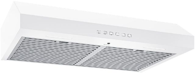 Broan® Glacier 3 Series 30" White Under Cabinet Range Hood-0