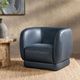 Classic Home Rinner Mystic Blue Swivel Chair-1
