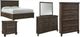 Signature Design by Ashley® Johurst 5-Piece Grayish Brown California King Panel Storage Bed Set-0