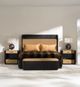Caracole® Fall in Love Dark Chocolate Queen Panel Bed-2