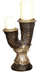 A & B Home Gold 16" Candle Holder-0