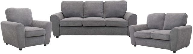 Mazin Furniture Bethany Grey Upholstered Accent Chair-1