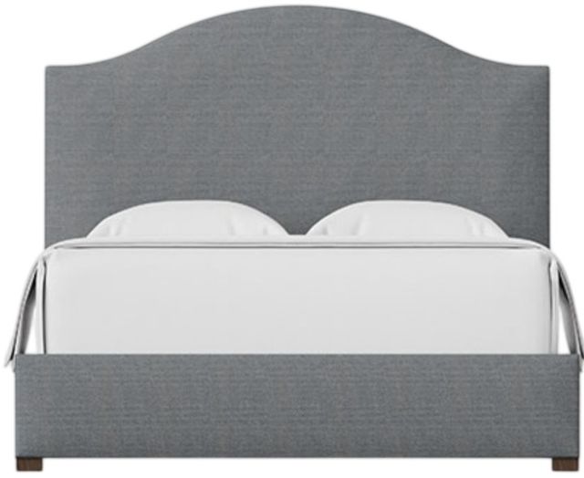 Artisan & Post by Vaughan-Bassett Emily Bluestone Queen Upholstered Panel Bed-0
