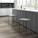 Olliix by Martha Stewart Grey/Black Hastings Counter Stool-3