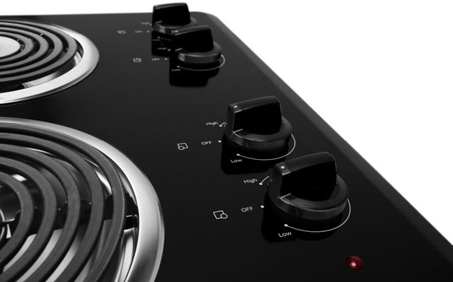 Whirlpool® 30" Black Electric Cooktop-4