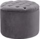 TOV Furniture Queen Grey Velvet Storage Ottoman-1