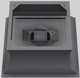 Vent-A-Hood® Designer Series 36" Gunsmoke Island Range Hood-3