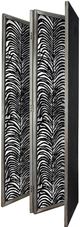 A & B Home Herero Black/Gray Decorative Screen-1